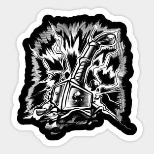 tor vikings hammer Sticker